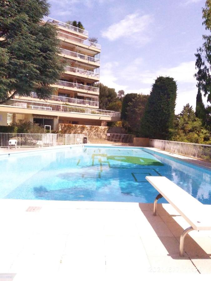 Nice- Gairaut - Jardin Prive- Grand F1 Lumineux-Piscine Collective Exterior foto